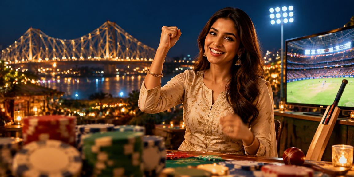Cricket fans enjoying online betting in Kolkata